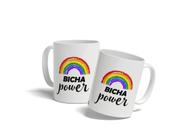 Caneca Bicha Power LGBT - Lorraine Canecas