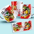 Caneca Bowser Mario Com Café Sem Café Personalizada - MEGA OFERTA!