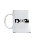 Caneca Branca Feminista - Use Dmnd