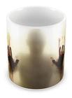 Caneca Branca Filmes E Séries Walking Dead Logo Zumbi Horror