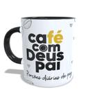 Caneca Café Com Deus Pai