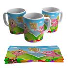 Caneca Candy Crush Saga Doces Facebook 325ml