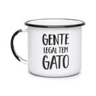 Caneca Cansei de Ser Gato Gente Legal Tem Gato - 370ml