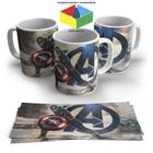 Caneca Captain America Avengers - Porcelana