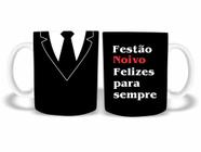 Caneca Casamento Noivo 10 Polímero 325Ml