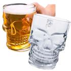 Caneca Caveira Rock 510ml para Chopp  Lyor 