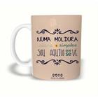 Caneca Cerâmica 325ML Los Hermanos Numa Moldura Clara