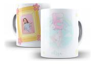 Caneca Cerâmica Aluno Nome Personalizada Bichinhos