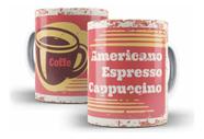 Caneca Cerâmica Café Cappuccino Vintage Presente 1471 - Los Kanequeiros