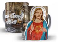 Caneca Cerâmica Café Jesus Minha Vida