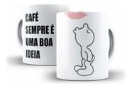 Caneca Cerâmica Café Sempre É Uma Boa Ideia Frase 1959