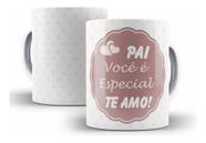 Caneca Cerâmica Dia Dos Pais Amor Papai Presente Pai Foto