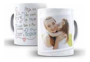 Caneca Cerâmica Foto Personalizada Pae Presente Lindo 05179