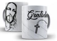 Caneca Cerâmica Jesus Gratidão