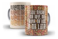 Caneca Cerâmica Melanina Consciência Negra Pele Luta 10622 - Los Kanequeiros