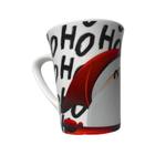 Caneca Cerâmica Natalina 320ML Papai Noel HoHoHo Durável