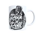 Caneca Cerâmica Personalizada Rock'n Roll Vinil