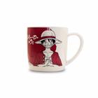 Caneca Cerâmica Redonda 350ml One Piece Luffytaro bússola