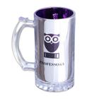 Caneca Chop 450Ml Eletrostatica Profissoes Professora Zona