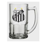 Caneca Chopp Cerveja Vidro Santos Peixe 340ml Licenciado - PIVOFUT