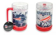 Caneca Chopp NFL New England Patriots Gel Congelante Térmico