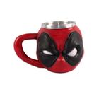 Caneca Chopp Resina Inox 3D Deadpool Baby Decoração