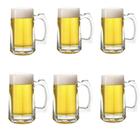 Caneca Chopp Vidro Transparente 360ml