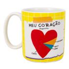 Caneca Cilíndrica - Love Canecas Meu Coração - Uatt