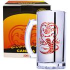 Caneca Cobra Kai De Chopp Cerveja Refrigerante Café De Vidro Eletrostática Oficial Netflix - Zona Criativa