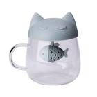 Caneca Com Infusor Gato e Peixe - Imaginarium