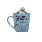 Caneca Com Infusor Reserve Seu Tempo Para Relaxar