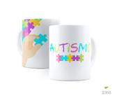 Caneca com tema Autismo - Modelo S