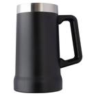 Caneca Copo Térmico Grande Inox P/ Cerveja Chopp Churrasco Festa 700ml - Ravi