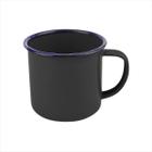 Caneca Cores Em Metal Esmataldo Retrô 350 ml