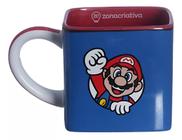 Caneca Cubo Super Mario & Luigi 300ml - Zona Criativa