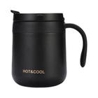 Caneca de Café Isolada com Alça - Copo de Aço Inoxidável 350ml/500ml