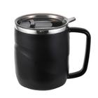 Caneca de café isolada Wokex Black Inoxidável 400mL