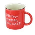 Caneca De Cerâmica 330Ml Frases Café Bom Dia - Wincy