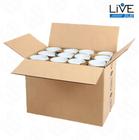 Caneca de Cerâmica Branca para Sublimação Live Classe AAA 325ml - 36 Unidades