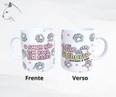 Caneca de Cerâmica - O amor não tem raça, tem patas Mae de cachorro - LIVE