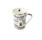 Caneca de ceramica personalizada chocolate  330 ml