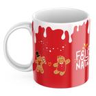 Caneca de Cerâmica Personalizada Feliz Natal 325ML