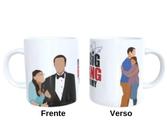 Caneca de Ceramica - Sheldon e Amy Big Bang