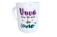 Caneca de cerâmica vovó do ano presente divertido família