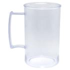 Caneca de Chopp Acrilico degradê fosco - 300ml