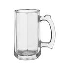 Caneca de Chopp de Vidro Zero Grau 360ml Reforçada Útil Bazar