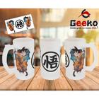 Caneca de Chopp Dragon Ball Goku Anime Geeko