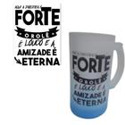 Caneca de Chopp Jateada com Frase