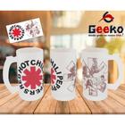 Caneca de Chopp Red Hot Chili Peppers Rock Geeko