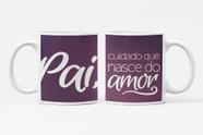 Caneca de Dia dos Pais Personalizada Feliz dia dos Pais - Like Geek